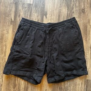 Abercrombie & Fitch Men’s Black All Day Shorts Stretch Athletic Fit Size L